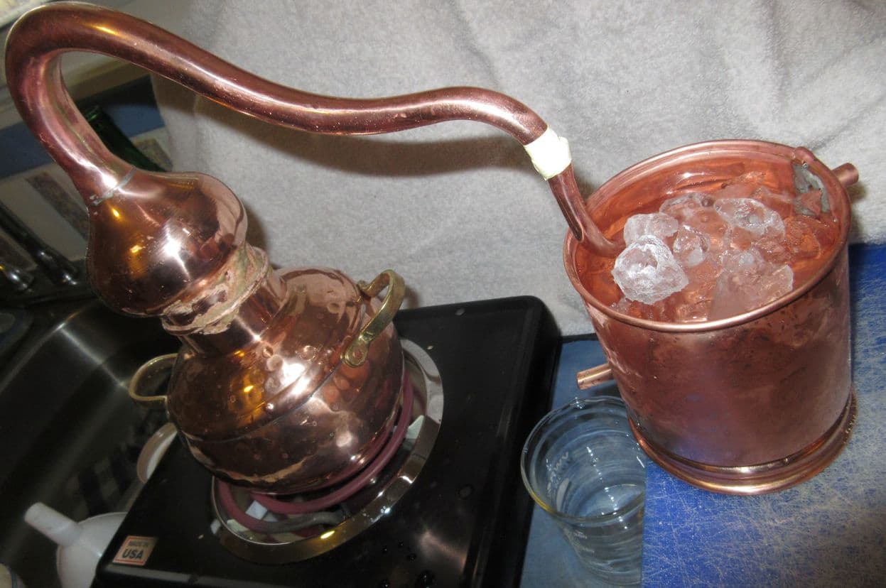 Workshops - Image of copper distilling equipment